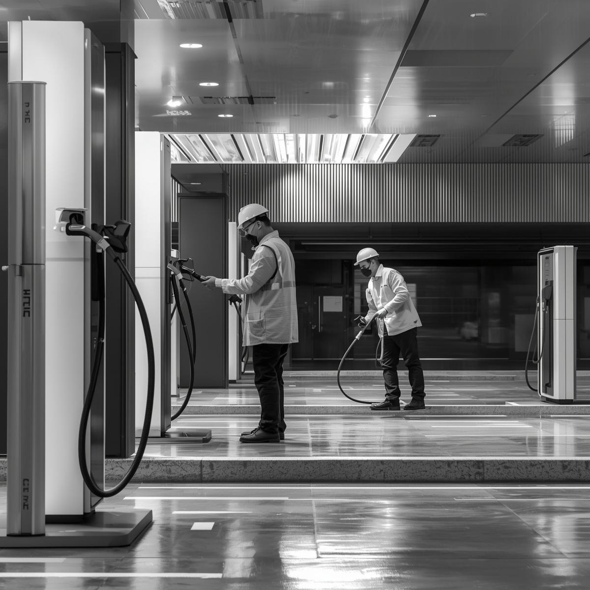 Elektrikli araç şarj istasyonları