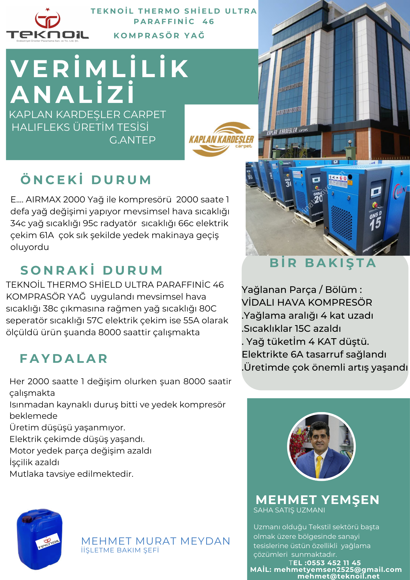 Teknoil | Endüstriyel Yağlar, Gresler ve Teknik Çözüm Merkezi
