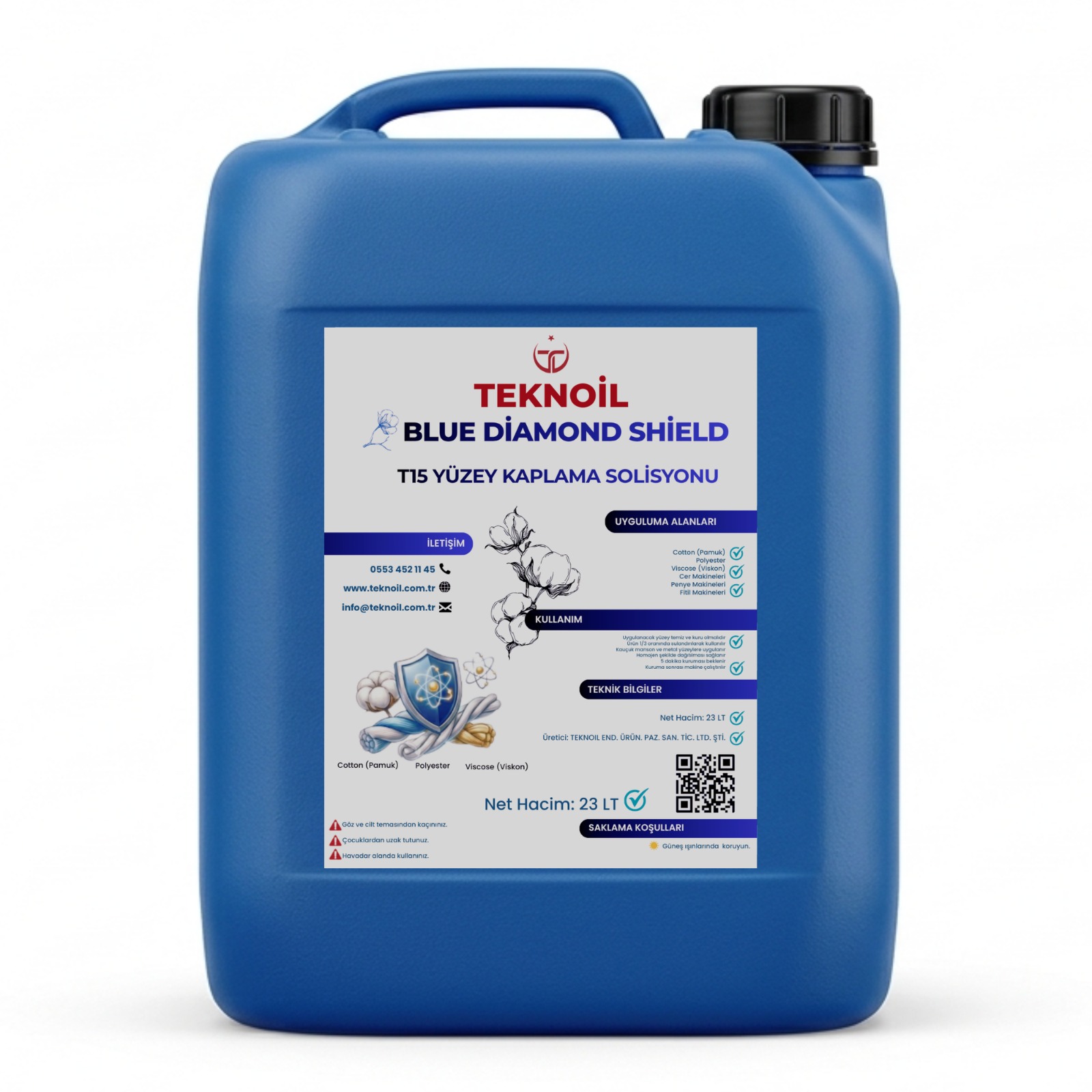 Teknoil T15 Blue Diamond Shield Yüzey Kaplama Solisyonu