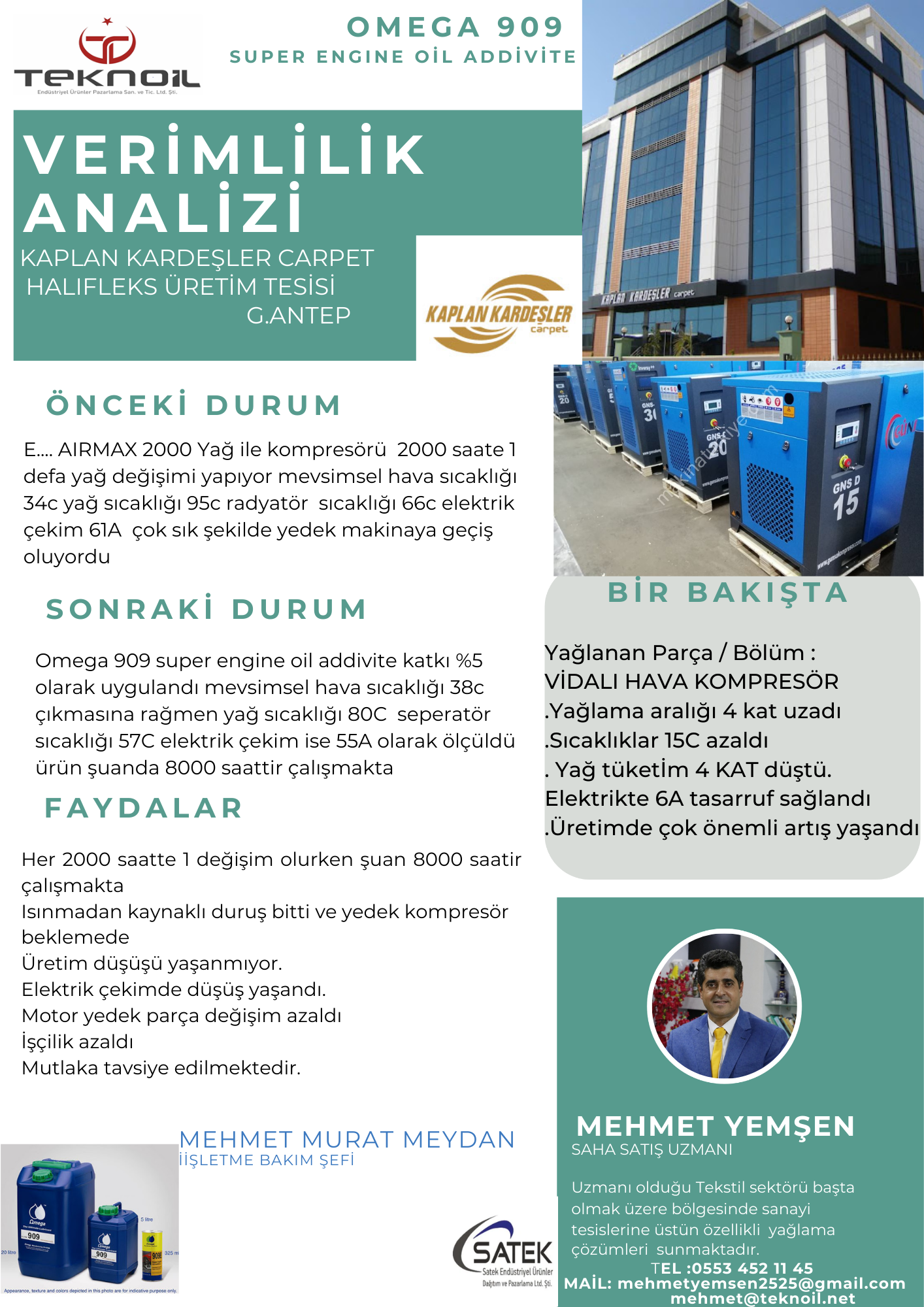 Teknoil | Endüstriyel Yağlar, Gresler ve Teknik Çözüm Merkezi