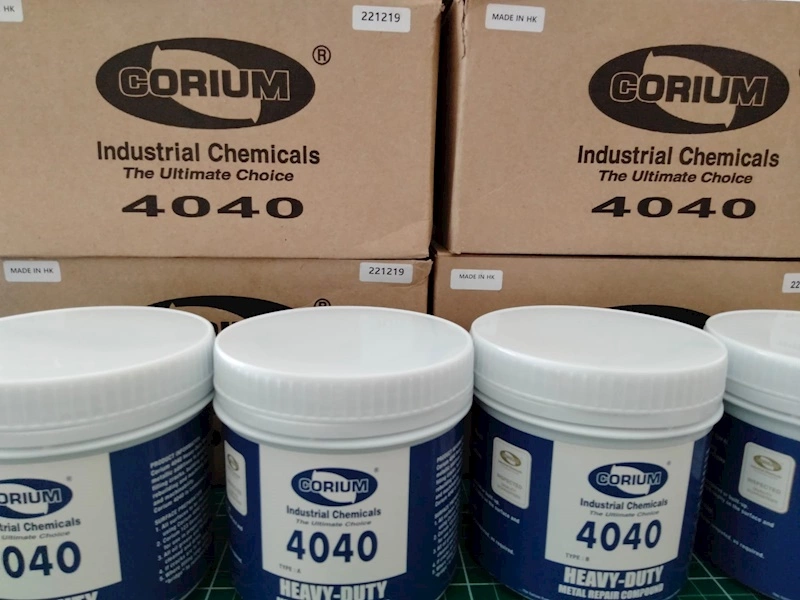 Corium 4040 Ağır Hizmet Tipi Metal Tamir Macunu (500 ml. Tip A + 500 ml. Tip B)